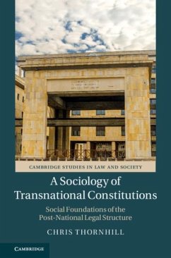 Cover Sociology of Transnational Constitutions (eBook, PDF)