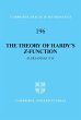Theory of Hardy's Z-Function (eBook,... - Bild 1