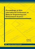 Proceedings of 2014 International Conference on Material Engineering and Environment Science (eBook, PDF)