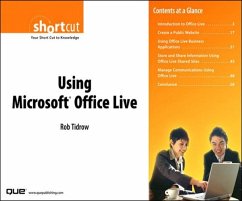 Using Microsoft Office Live (Digital Short Cut) (eBook, ePUB) - Tidrow, Rob