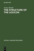 The Structure of the Lexicon (eBook, PDF)