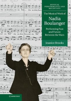 Musical Work of Nadia Boulanger (eBook, ePUB) - Brooks, Jeanice