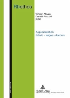 Argumentation : theorie - langue - discours (eBook, PDF)