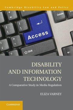 Disability and Information Technology (eBook, ePUB) - Varney, Eliza