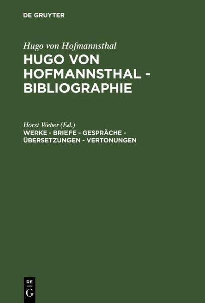 Werke - Briefe - Gespräche - Übersetzungen - Vertonungen (eBook, PDF)