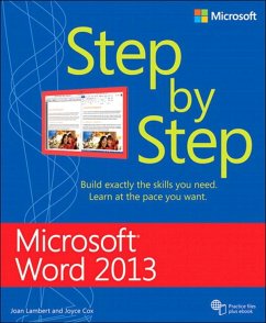 Microsoft Word 2013 Step By Step (eBook, PDF) - Lambert Joan; Cox Joyce