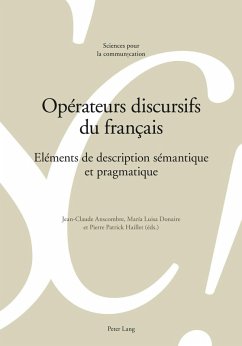 Operateurs discursifs du francais (eBook, PDF)