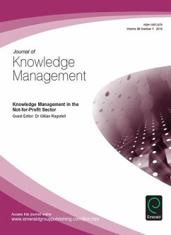 Knowledge Management in the Not-for-Profit Sector (eBook, PDF)