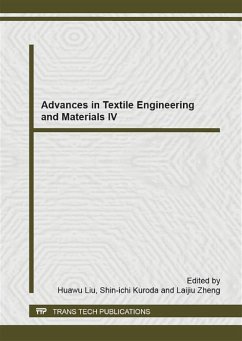 Cover Advances in Textile Engineering and Materials IV (eBook, PDF)