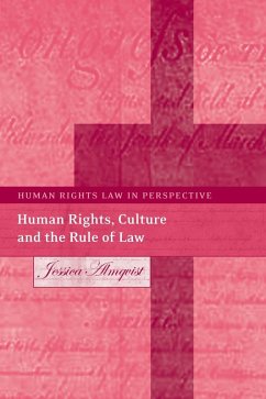 Human Rights, Culture and the Rule of Law (eBook, PDF) - Almqvist, Jessica