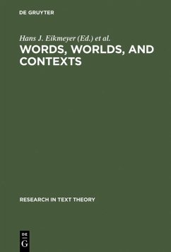 Words, Worlds, and Contexts (eBook, PDF)