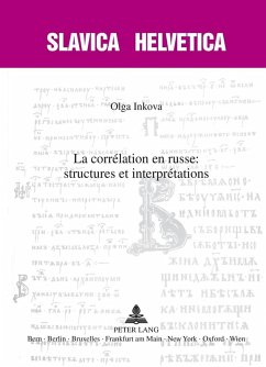 La correlation en russe : structures et interpretations (eBook, ePUB) - Olga Inkova, Inkova