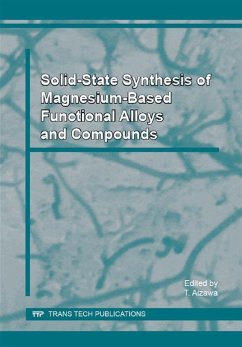 Solid-State Synthesis of Magnesium-Based Functional Alloys and Compounds (eBook, PDF) - Aizawa, Tatsuhiko