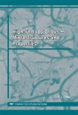 High-Entropy Alloys - Microstructures and Properties (eBook, PDF)