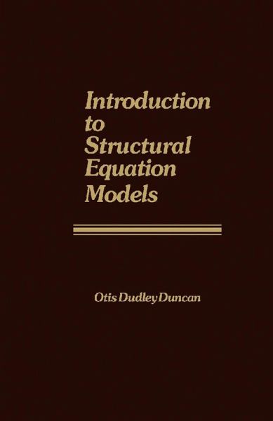 Introduction to Structural Equation Models (eBook, PDF)