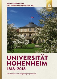 Universität Hohenheim 1818-2018 (eBook, PDF) - Hagemann, Harald; Kollmer-Von Oheimb-Loup, Gert