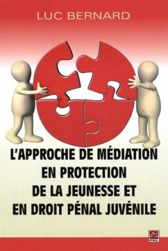 Cover L'approche de mediation en protection de la jeunesse (eBook, PDF)