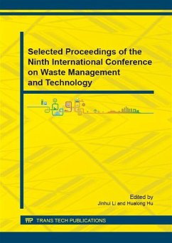 Cover Selected Proceedings of the Ninth International Conference on Waste Management and Technology (eBook, PDF)