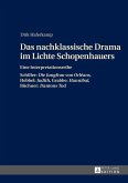 Das nachklassische Drama im Lichte Schopenhauers (eBook, ePUB)