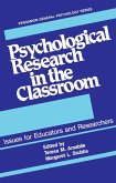 Psychological Research in the Classroom (eBook, PDF)