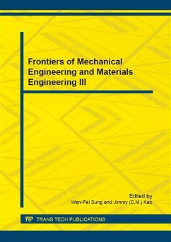 Frontiers of Mechanical Engineering and Materials Engineering III (eBook, PDF)