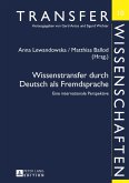 Wissenstransfer durch Deutsch als Fremdsprache (eBook, PDF)