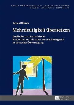 Mehrdeutigkeit uebersetzen (eBook, PDF) - Blumer, Agnes