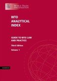 WTO Analytical Index (eBook, ePUB)