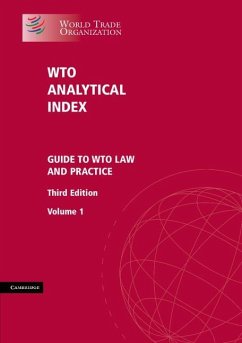 WTO Analytical Index (eBook, ePUB) - Legal Affairs Division, World Trade Organization