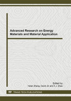 Cover Advanced Research on Energy Materials and Material Application (eBook, PDF)