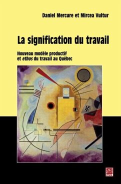 Cover La signification du travail (eBook, PDF)