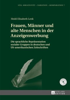Frauen, Maenner und alte Menschen in der Anzeigenwerbung (eBook, PDF) - Lenk, Heidi E.