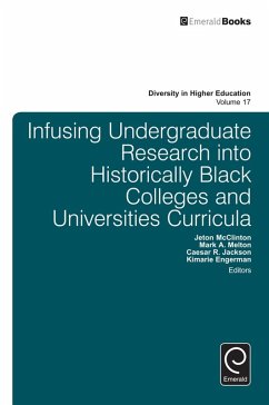 Infusing Undergraduate Research into Historically Black Colleges and Universities Curricula (eBook, ePUB)