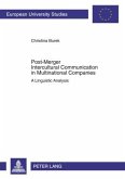 Post-Merger Intercultural Communication in Multinational Companies (eBook, PDF)