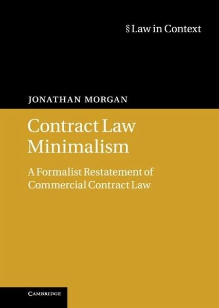 Contract Law Minimalism (eBook, ePUB)