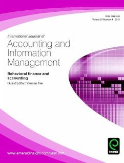 Cover Behavioral Finance and Accounting (eBook, PDF)