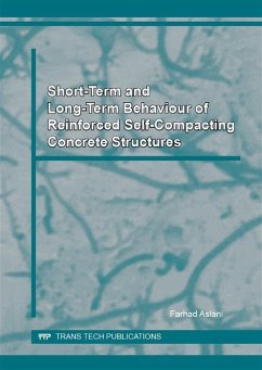 Short-Term and Long-Term Behaviour of Reinforced Self-Compacting Concrete Structures (eBook, PDF) - Aslani, Farhad