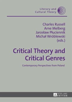 Critical Theory and Critical Genres (eBook, ePUB)