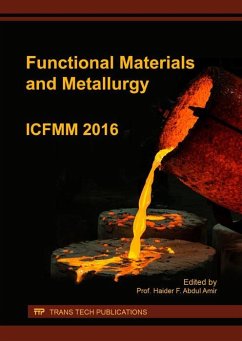 Cover Functional Materials and Metallurgy (eBook, PDF)