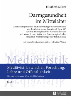 Darmgesundheit im Mittelalter (eBook, ePUB)