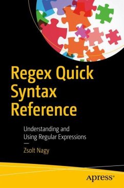 Regex Quick Syntax Reference - Nagy, Zsolt