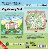 NaturNavi Wanderkarte mit Radwegen Vogelsberg Süd