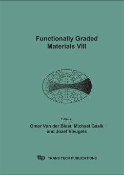 Cover Functionally Graded Materials VIII (eBook, PDF)
