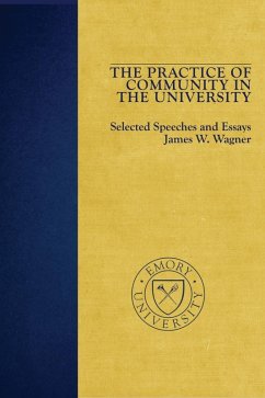 Practice of Community in the University (eBook, ePUB) - James Wagner