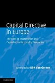 Capital Directive in Europe (eBook, ePUB)