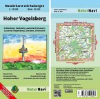 NaturNavi Wanderkarte mit Radwegen Hoher Vogelsberg