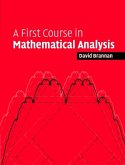 First Course in Mathematical Analysis (eBook, ePUB)