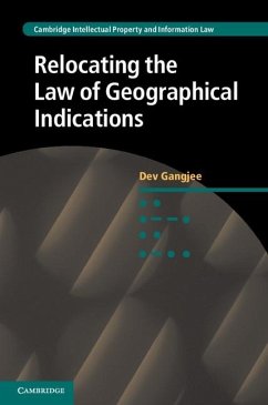 Relocating the Law of Geographical Indications (eBook, ePUB) - Gangjee, Dev
