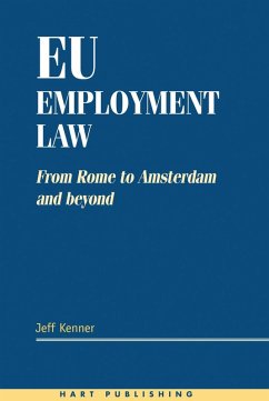 EU Employment Law (eBook, PDF) - Kenner, Jeff