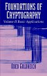 Foundations of Cryptography: Volume 2,... - Bild 1